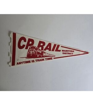 CP Rail Pennant Flag Vintage